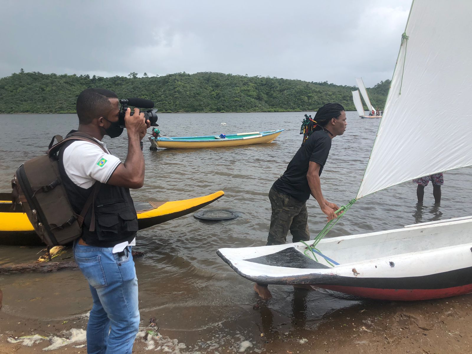 Moderna Publicidade acompanha o tradicional Bordejo de Canoas de Nagé, em Maragojipe