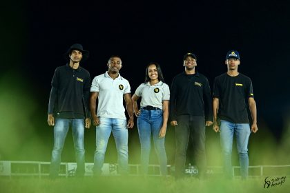 Equipe da Moderna durante a 3ª Copa de Marcha do Haras Tourinho