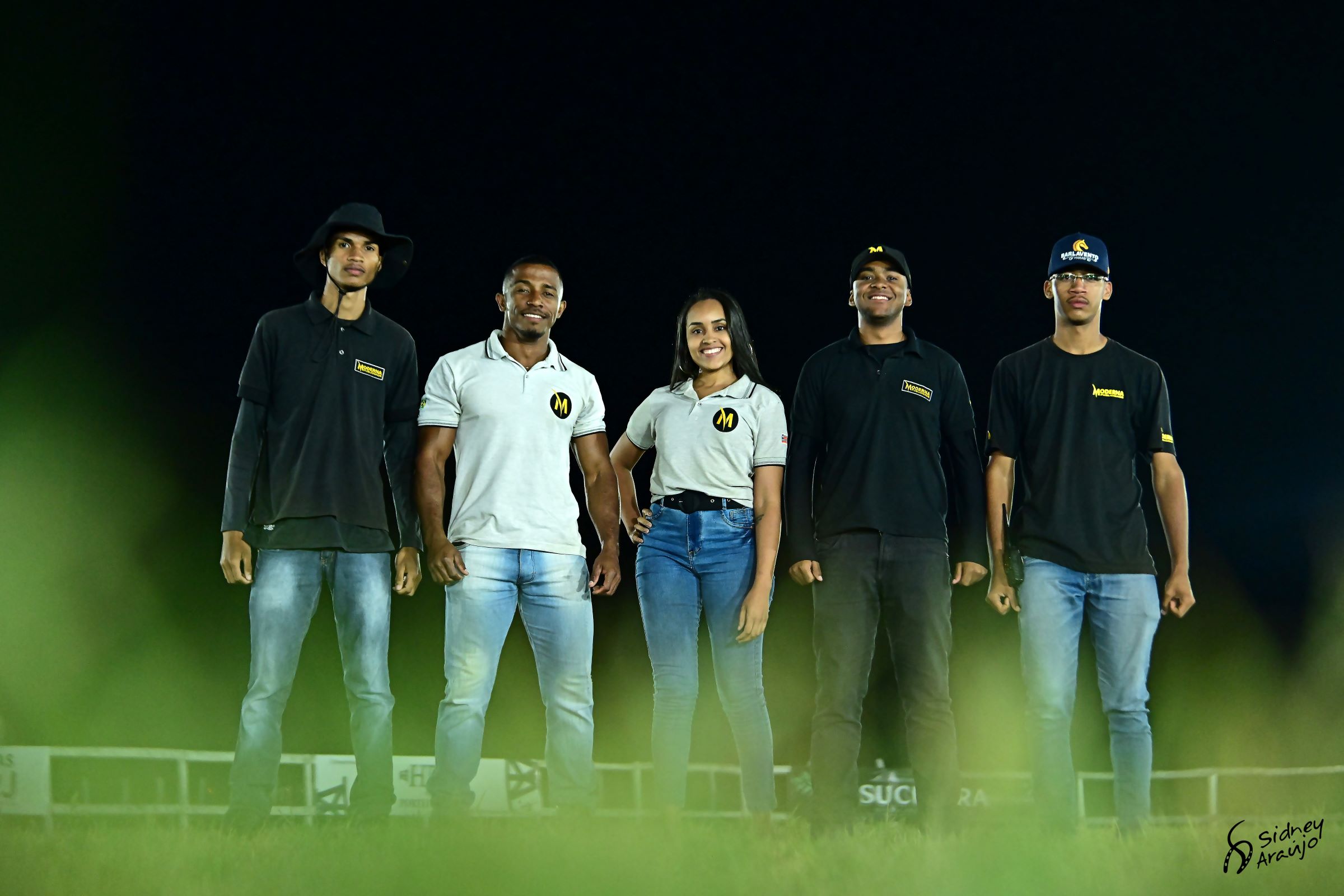 Equipe da Moderna durante a 3ª Copa de Marcha do Haras Tourinho