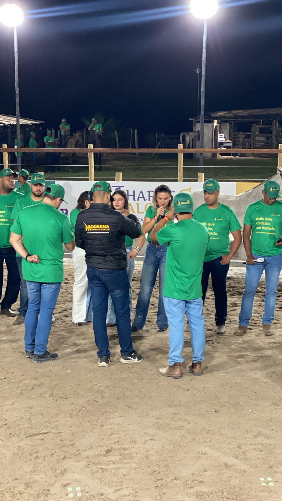 Modena Publicidade realiza cobertura da 2ª Live Criação do Haras Alcancú em Castro Alves.